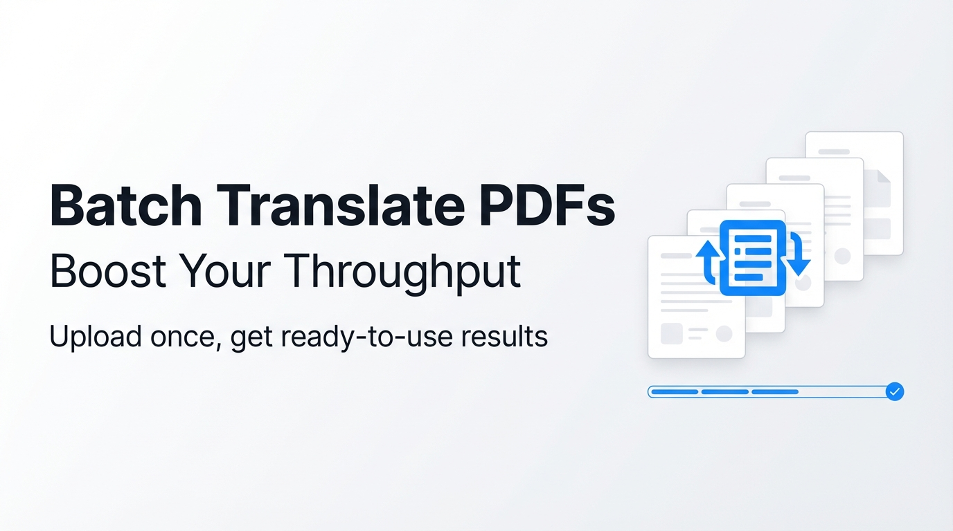 2026 PDF 翻译工具选择指南：完整格式保留对比